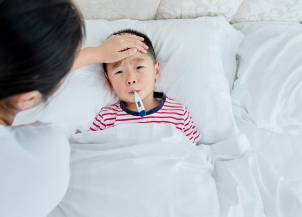 Child with Flu